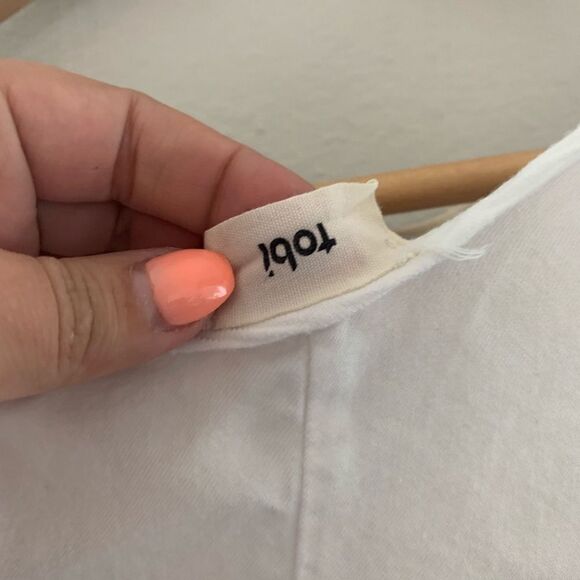 White studded Tobi dress - Picture 4 of 4